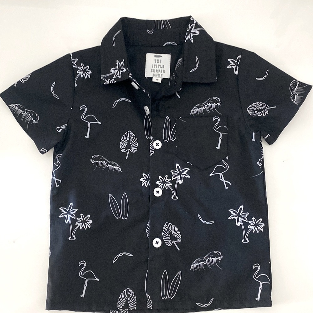 Little Surfer Dude Button-up